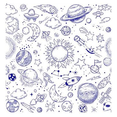 салфетки Космическая жизнь 2-слойные 33х33см 20шт жизнь георгия григория