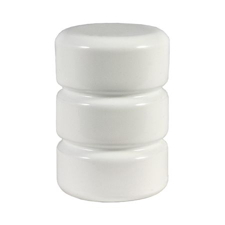 комплект наконечников УЮТ Ост 25мм Цилиндр-2 2шт белый, арт.26.21ТО.0204 значков лягушки lucky jump металл 2 шт 25мм 1 шт 38мм зн2023 071