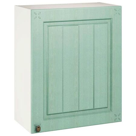 кухонный шкаф навесной Прованс Изумруд 720х600х312мм 1 дверь МДФ/ЛДСП анна сергеевна одувалова изумруд для мага
