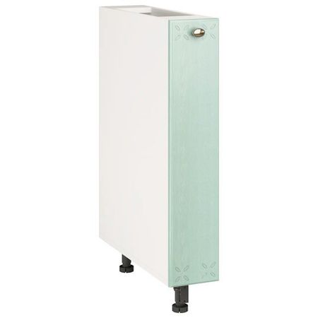 кухонный шкаф напольный карго Прованс Изумруд 820х150х504мм 1 дверь МДФ/ЛДСП анна сергеевна одувалова изумруд для мага