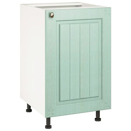 кухонный шкаф напольный Прованс Изумруд 820х500х504мм 1 дверь МДФ/ЛДСП