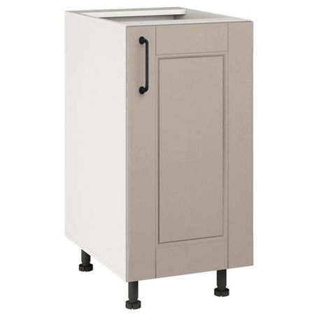 кухонный шкаф напольный Бергамо 820х400х504мм 1 дверь МДФ/ЛДСП