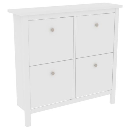 тумба для обуви Кантри 1070х270х1056мм белый сосна