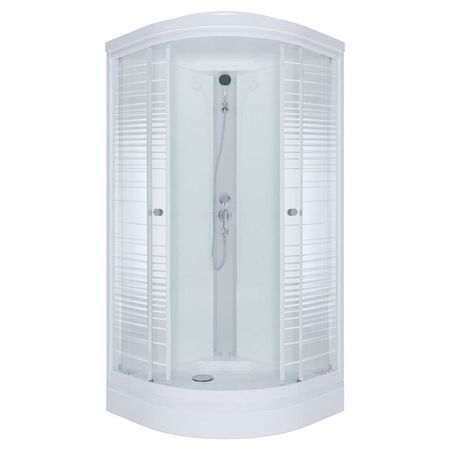 кабина душевая TRITON Стандарт 90х90см низкий поддон 1/4 круга