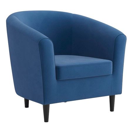 кресло Веста 790х720х790мм велюр синее блокнот пираты ma 1378 веста трейд