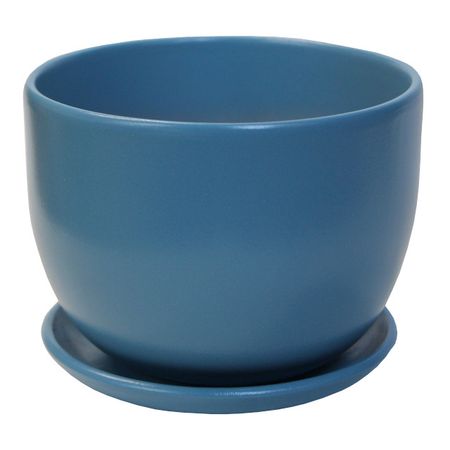 горшок керамический с поддоном  1,05л d14см сапфир ясмина сапфир попаданка пятого уровня или моя волшебная академия