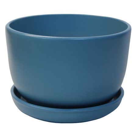 горшок керамический с поддоном Шар 1,65л d17см сапфир ясмина сапфир попаданка пятого уровня или моя волшебная академия