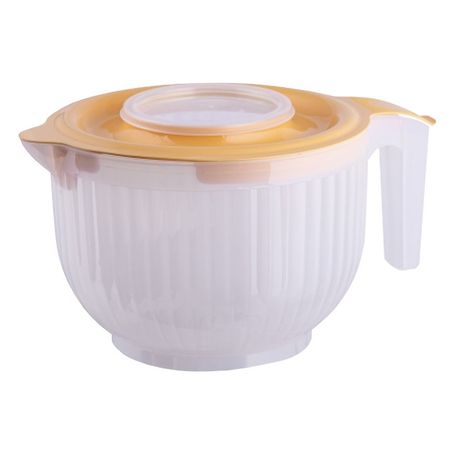 емкость для миксера ПОЛИМЕРБЫТ 3,2л 20см с крышкой пластик линейка 20см пластик прозр дымч подвес koh i noor