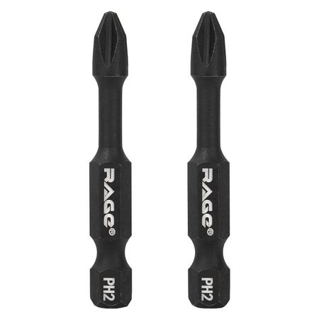 биты RAGE by VIRA S2 PH 2x50мм торсионные 2шт