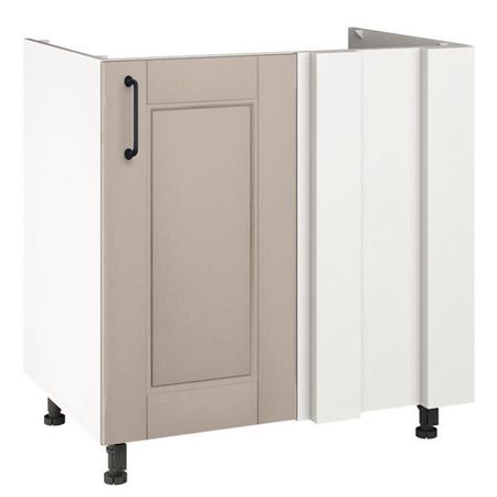 кухонный шкаф напольный угловой Бергамо 820х800х552мм 1 дверь МДФ/ЛДСП