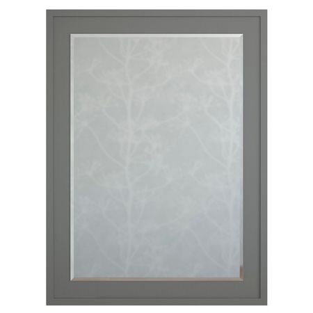 зеркало для ванной SANFLOR Модена 75см серый