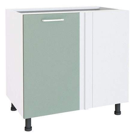 кухонный шкаф напольный угловой Верде 800х550х820мм 1 дверь МДФ/ЛДСП