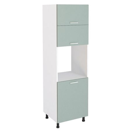 кухонный шкаф-пенал для духовки Верде 600х580х2140мм МДФ/ЛДСП