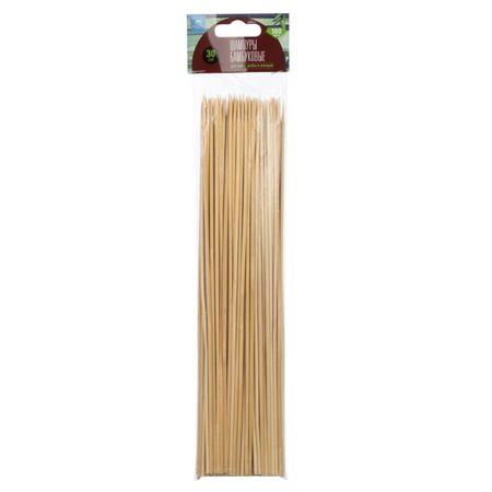 набор шампуров 100шт 30см бамбук