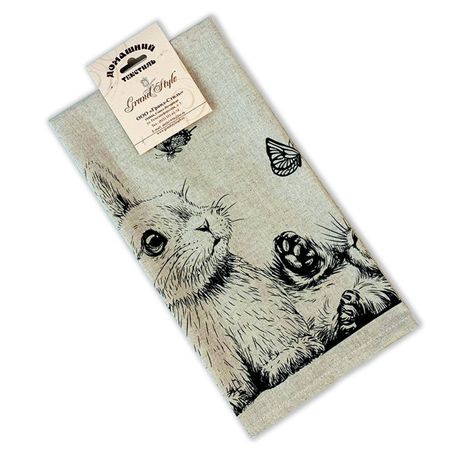 комплект полотенец кухонных Любопытные 35х60см 2шт серый, арт. НК-81-35-Л юлия а андреева спецтранспорт любопытные факты о спецтранспорте