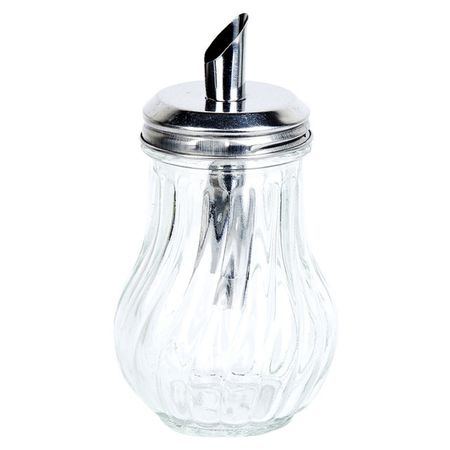 сахарница NOUVELLE DAILY 280мл с дозатором стекло, металл