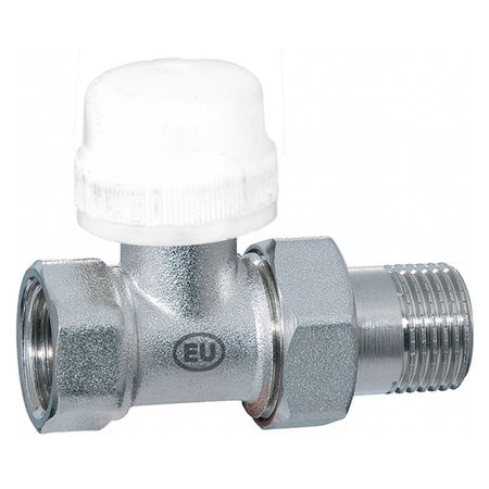 вентиль для радиатора KROMWELL термостатический прямой 3/4