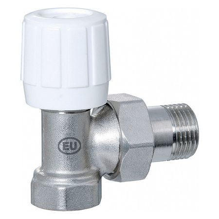 вентиль для радиатора KROMWELL регулирующий угловой 1/2