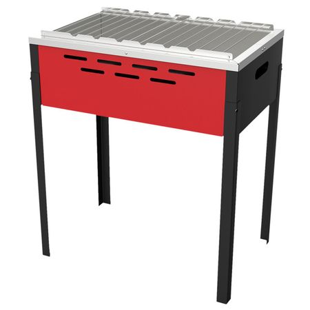 мангал разборный  Practice OPTIMUM FIREWOOD 49,5х32,5х55см сталь 0,7мм