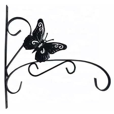 кронштейн декоративный для кашпо UGO LOCKS Бабочка 29х23,5см марина эльденберт бабочка