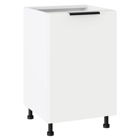 кухонный шкаф напольный Лира 820х500х504мм 1 дверь МДФ/ЛДСП