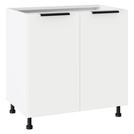 кухонный шкаф напольный Лира 820х800х504мм 2 двери МДФ/ЛДСП