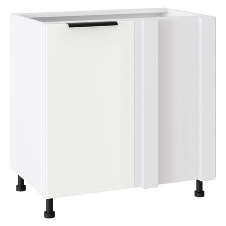 кухонный шкаф напольный угловой Лира 820х800х552мм 1 дверь МДФ/ЛДСП