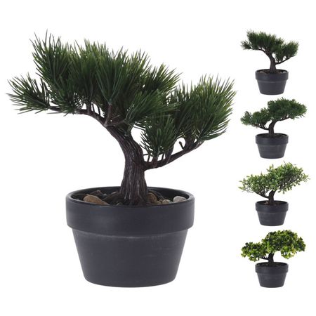 растение искусственное Бонсай в горшке 19см в асс-те для детского творчества спонжей художественных поролоновых с пластиковыми рукоятками 4шт 13 19см