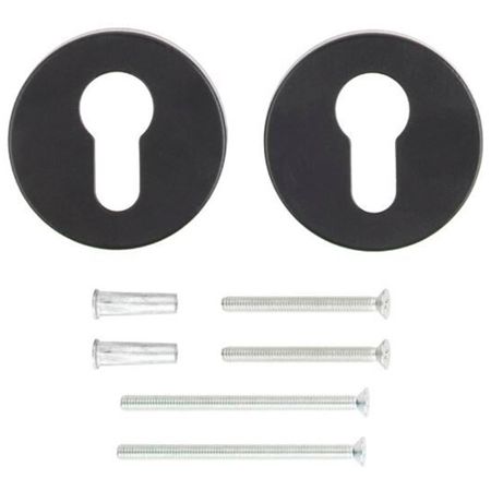 накладка на цилиндр ЗЕНИТ РT-002 чёрный матовый