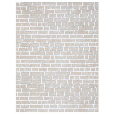 панель стеновая Стильный дом 2440х1220х6мм Кирпич бежевый мдф