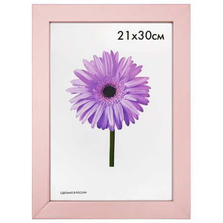 фоторамка FIONA 210х300мм розовая дерево