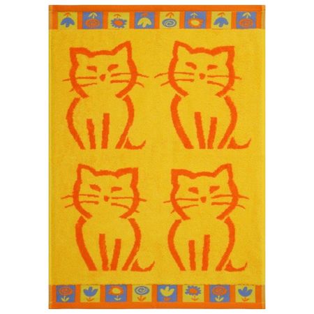 полотенце махр. CLEANELLY Кити 50х70см пестроткань, арт.ПЦ-502-67