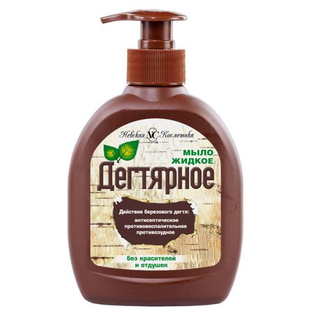 мыло жидкое НЕВСКАЯ КОСМЕТИКА Дегтярное 300мл