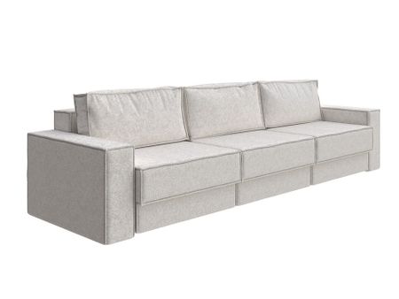 Орматек Диван-кровать Porto Hard трехсекционный (Ткань: Рогожка Levis 12 Лён) 295x157