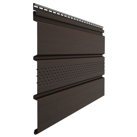 софит с перфорацией DOCKE Dacha 2700мм шоколад