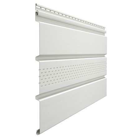 софит DOCKE Dacha с перфорацией белый 2700мм