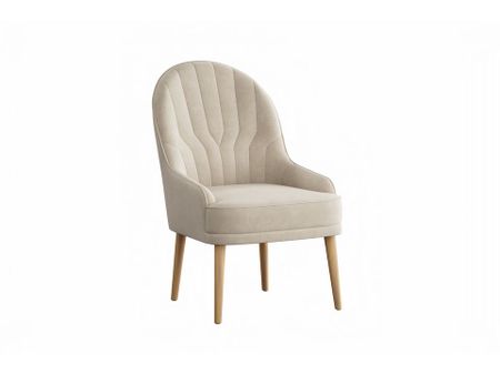 Кресло Орматек Aston (Ткань: Велюр Вивальди 4 бежевый) 62x77