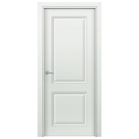 полотно дверное СД Норд белое глухое 200х70см ламинация