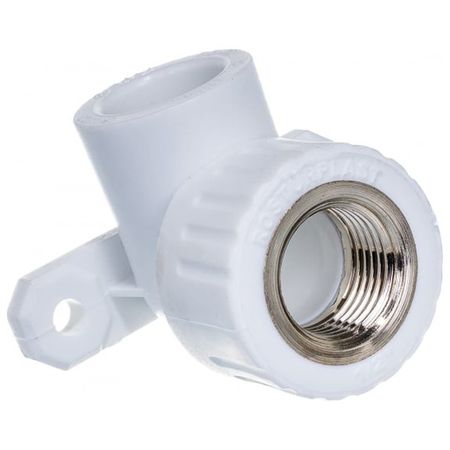 угольник PPR РТП с креплением 20мм х 1/2