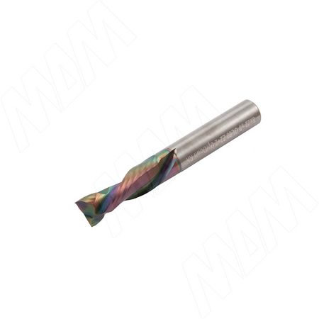 Фреза спиральная твердосплавная D8xL22, S8xGL60, Z2+2, Up/Down/Rh, компрессионная (KF-312-08-22-8)