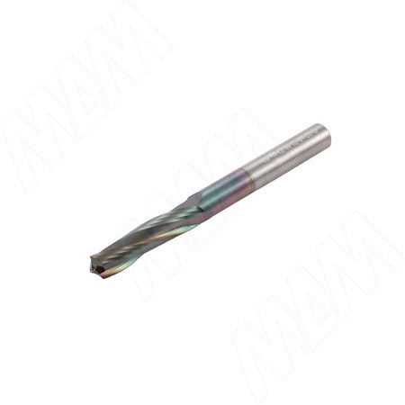 Фреза спиральная твердосплавная D8xL32, S8xGL80, Z3, Up/Rh, чистовая (KF-113-08-32-8)