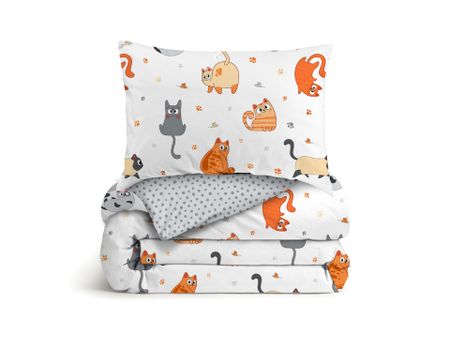 Комплект постельного белья Орматек Постельное белье Cuties Cats (Хлопок Поплин) 145x210