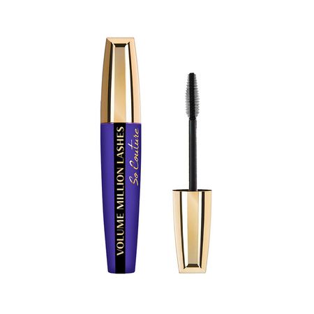 Тушь для ресниц LOREAL VOLUME MILLION LASHES SO COUTURE NOIR объем и разделение тон экстрачерный