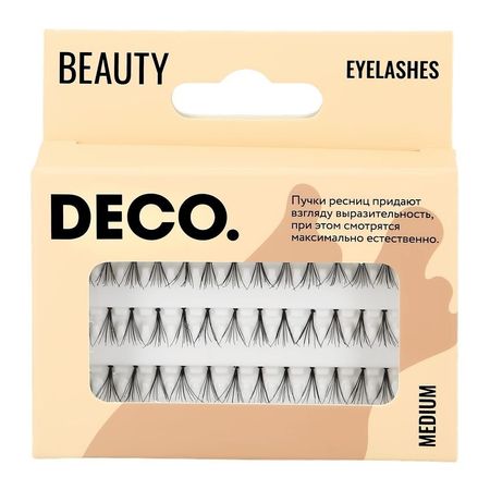 Пучки ресниц DECO. средние черные жанель харрис держи друзей близко