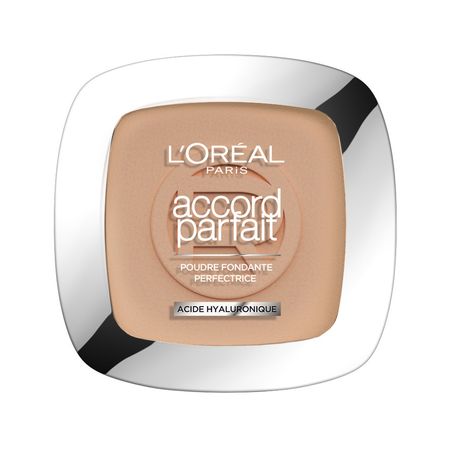 Пудра компактная для лица LOREAL ACCORD PARFAIT Совершенное слияние тон R3 бежево-розовый адонис зеркало для тела осени