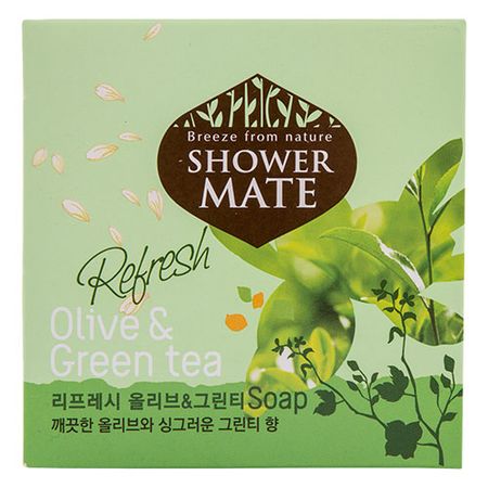 Мыло туалетное KERASYS Оливки и зеленый чай 100 г