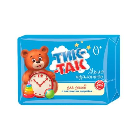 Мыло детское ТИК-ТАК 150 г дарья николаевна колдина детское творчество рисование с детьми 6 7 лет