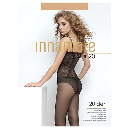 Колготки женские INNAMORE FLEUR 20 den тон Miele р-р 4