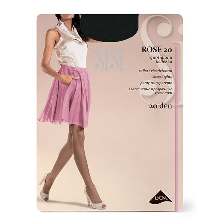 Колготки женские SISI ROSE 20 den Nero р-р 5 nero 8 просто как дважды два