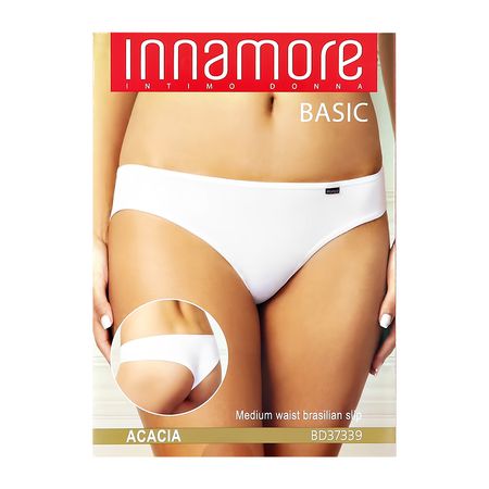 Трусы женские INNAMORE UNDERWEAR бразилиано средней посадки из хлопка bianco, 4 лариса константиновна никитина итоговая аттестация по немецкому языку в средней школе